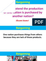 To What Extend The Production of One Nation Is Purchased by Another Nation?