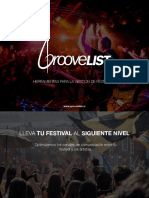 GrooveList Para Festivales