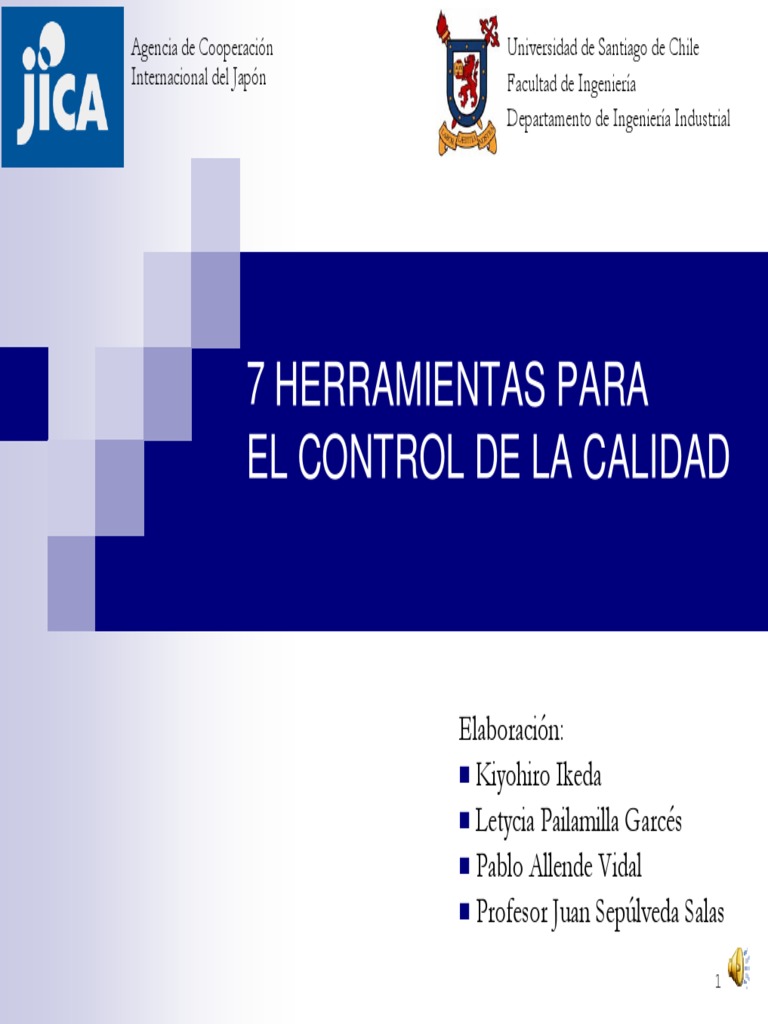 7 Herramientas para El Control de Calidad PDF | PDF