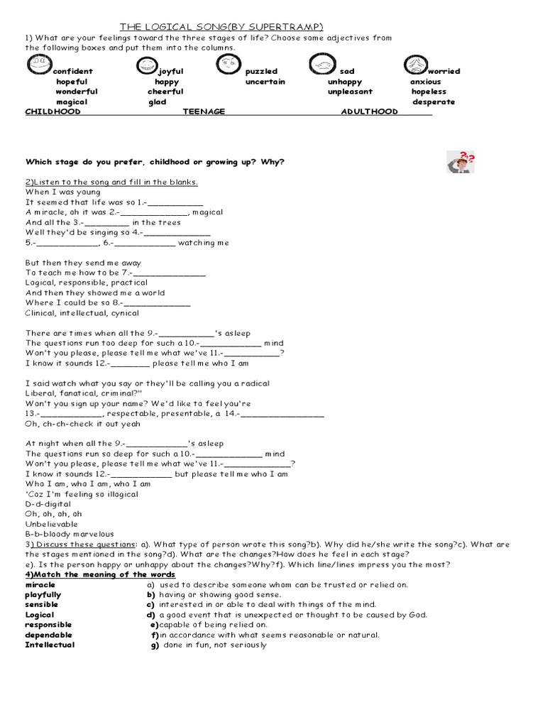 The logical song pdf