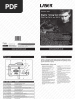 Timing Tool Kit Instructions