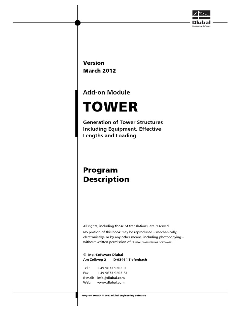 Tower Manual en PDF | PDF | Databases | Table (Database)