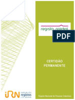 Registo Predial Online – Certidão Permanente