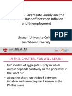 Chapter 14: Aggregate Supply and The Short-Run Tradeoff Between Inflation and Unemployment