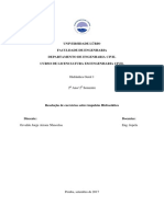 Resolução de exercícios sobre impulsão hidrostática