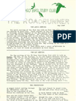 May 1942 Roadrunner Newsletter El Paso Trans Pecos Audubon Society