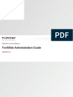 Fortiweb v5.8.5 Administration Guide