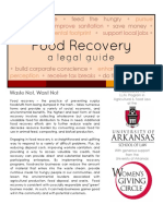 Legal Guide To Food Recovery