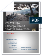 Nacrt Strategije Razvoja Grada Opatije