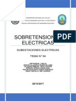 Trabajo - Sobretensiones