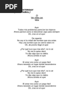 Letra de 