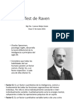 Test de Raven - Explicaciones Del Test