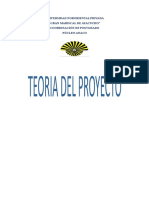 Teoria Del Proyecto 