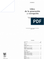 Avempace - Libro de La Generacion Y Corrupcion (Bilingue) PDF