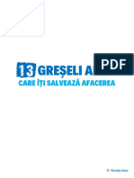 13 Greseli ANAF Care Iti Salveaza Afacerea