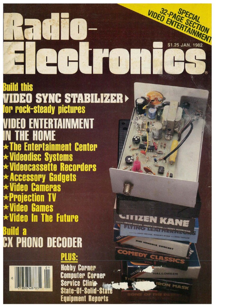 Radio Electronics January 1982 PDF | PDF