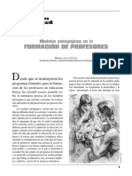 Modelos Pedagogicos en La Formacion de Profesores PDF