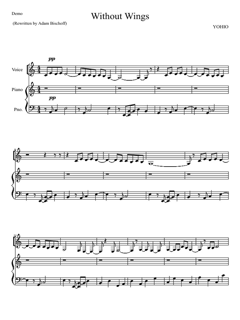 YOHIO Without Wings PDF