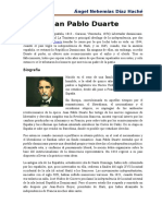 Biografia de Juan Pablo Duarte