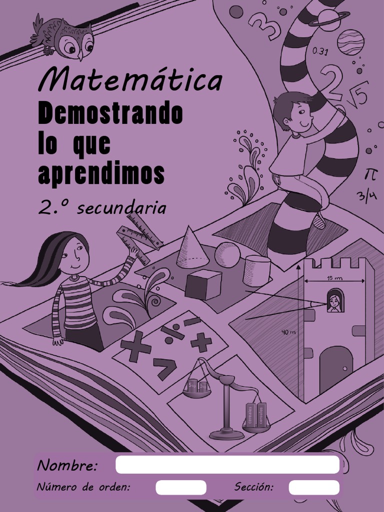 Cuadernillo Matematica 2do Secundaria PDF | PDF | Educación Secundaria ...