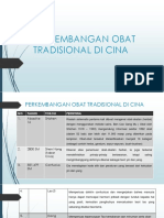 Perkembangan Obat Tradisional Di Cina