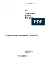 Army Safety Program Regulation