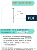 Función Raíz Cuadrada