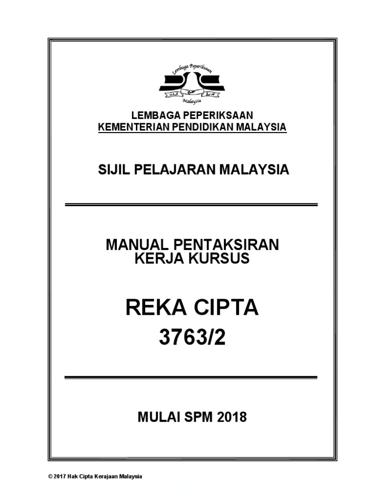 MPKK Reka Cipta 2018 | PDF