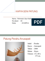 Apresiasi Karya Seni Rupa 3 Dimensi