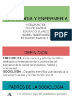 Sociologia y Emfermeria Autocuidado