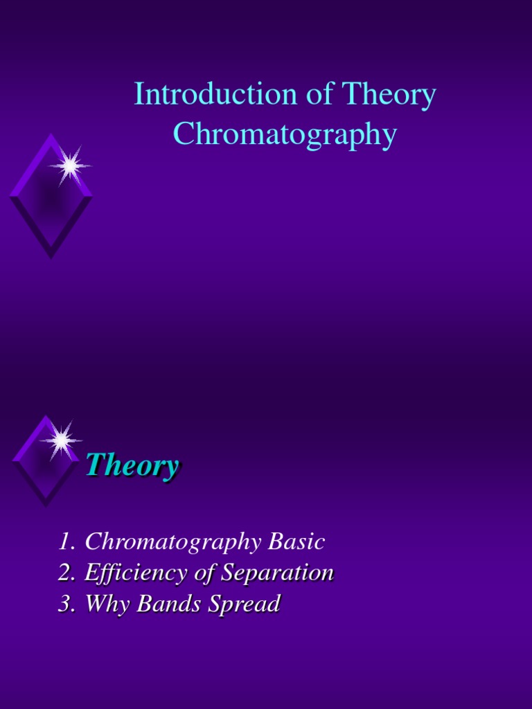 Teori Kromatografi PDF Chromatography High Performance Liquid
