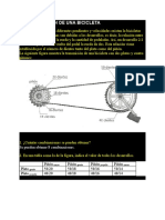 La Transmisión de Una Bicicleta