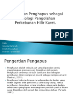 Cara Kerja dan Bahan Pembuatan Penghapus