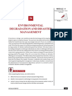 Environmental Degradation and Disaster Management: Module - 4