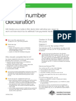 TFN Declaration Form PDF