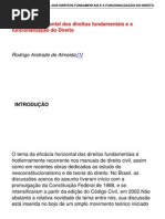 55 a Eficacia Horizontal Dos Direitos Fundamentais e a Funcionalizacao Do Direito