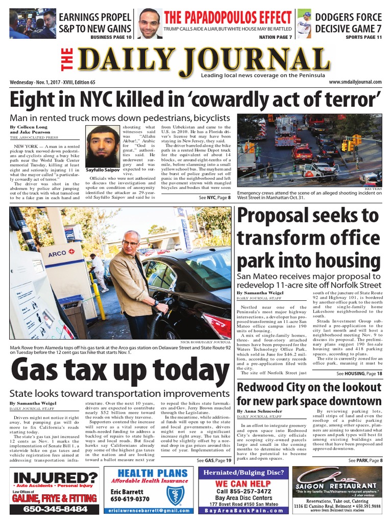 11-01-17 Edition | PDF | Driving Under The Influence | Unrest