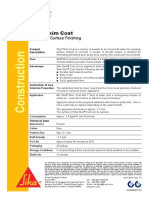 Sika PDS - E - Sika Skim Coat PDF