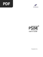 PSIM User Manual