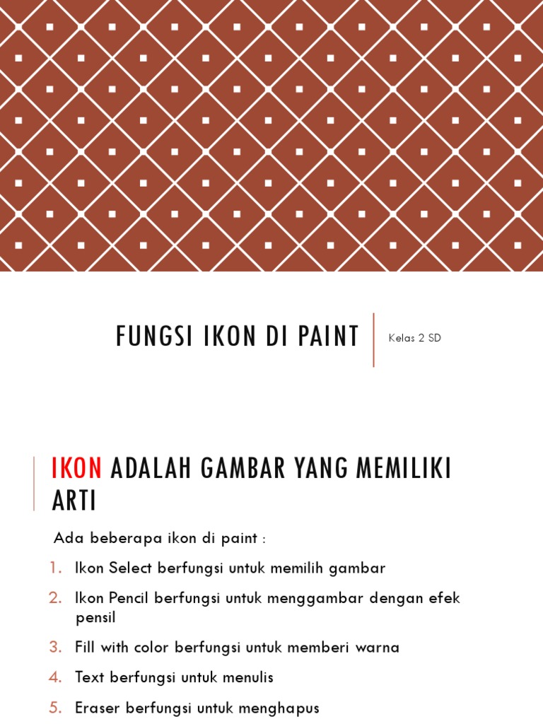  Fungsi  Ikon Di Paint 
