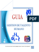 Guia de Talento Humano Producto Terminado