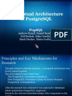 Conceptual Architecture of Postgresql