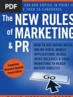 Download David Meerman Scott - The New Rules of Marketing and PR PDF by Irina Aurelia SN363181851 doc pdf