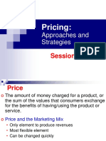 Pricing strategies and approaches for maximizing profits