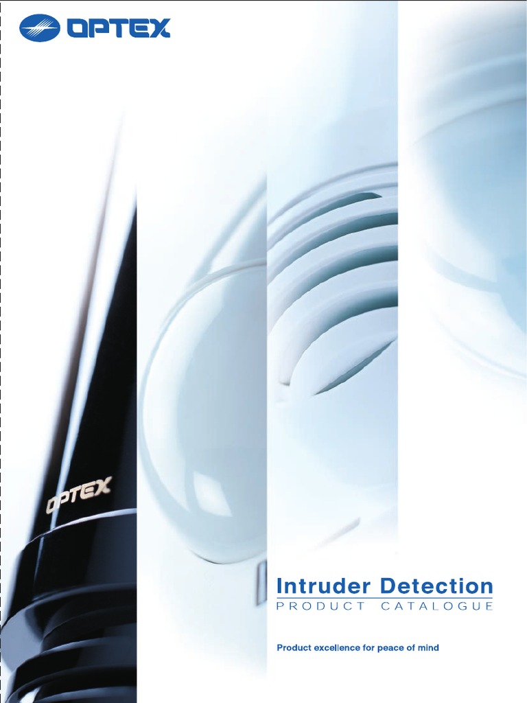 Optex Intruder Detection Catalogue | PDF | Electromagnetic Radiation ...