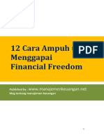 Financial Freedom 12 Cara Ampuh Untuk Menggapai Financial Freedom