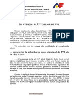 Anunt TVA Norme PDF