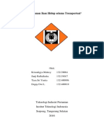 Makalah P3 - Penyimpanan (Transportasi) Ikan Hidup