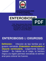 Enterobiosis: Principales aspectos de la infección por Oxyuris vermicularis