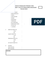 Biodata Penghuni Pondok Vina